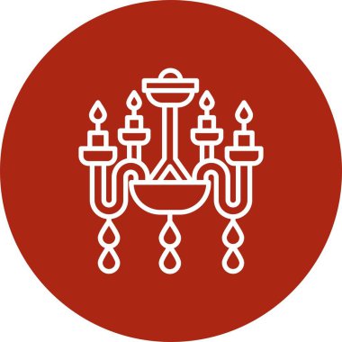 Chandelier Creative Icons Design