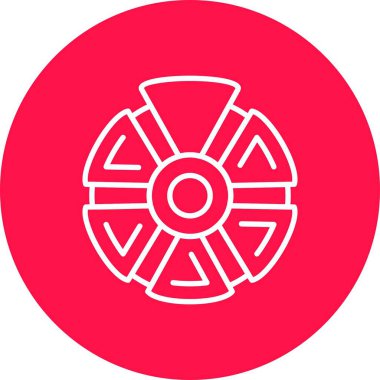 Color Wheel Creative Icons Design