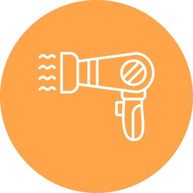 Hairdryer Creative Icons Design