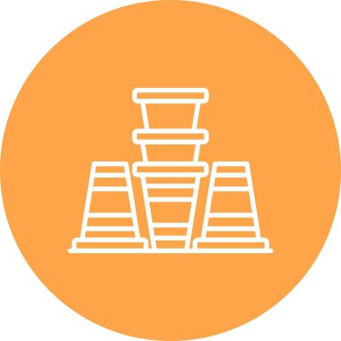 Plastic Cup Creative Icons Design