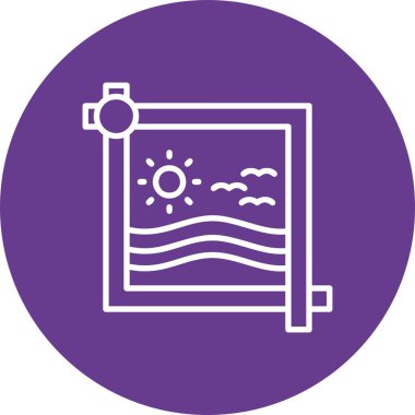 Crop Creative Icons Design