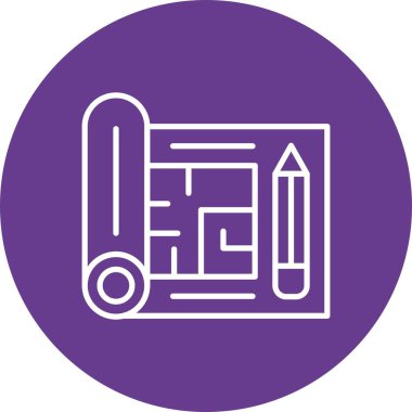 Floor Plan Creative Icons Design