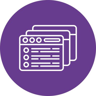 Tabs Creative Icons Design