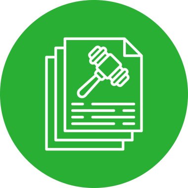 Law Creative Icons Design