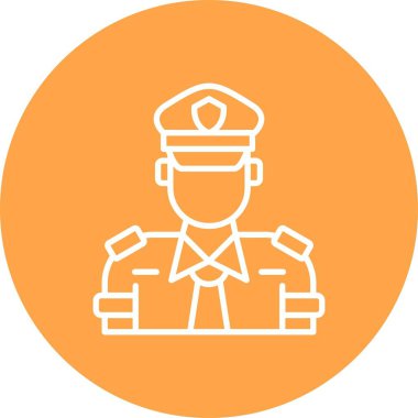 Police Creative Icons Design