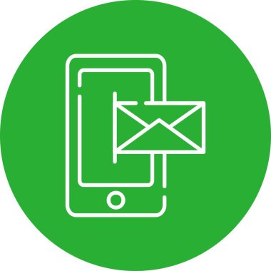 Mobile Email Creative Icons Design