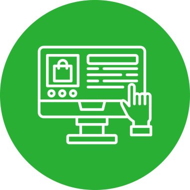 Online Shopping Creative Icons Design