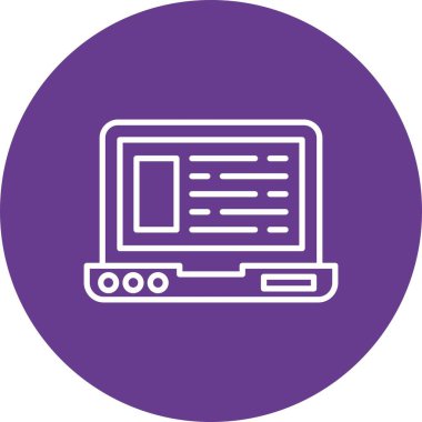 Laptop Creative Icons Design