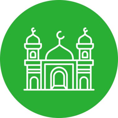 Mosque Creative Icons Design
