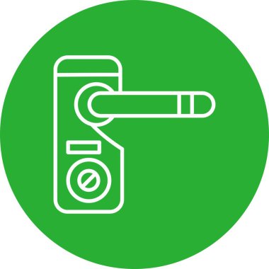 Door Hanger Creative Icons Design