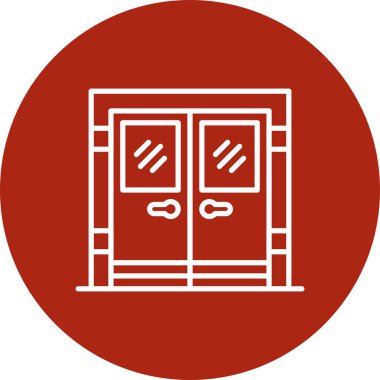 Door Creative Icons Design