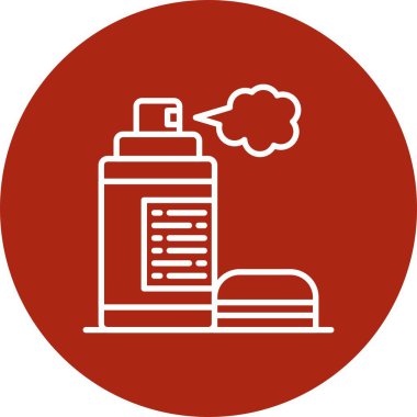 Spray Paint Creative Icons Design