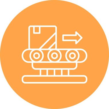 Conveyor Belt Creative Icons Design