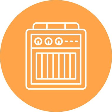 Amplifier Box Creative Icons Design