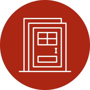 Door Creative Icons Design
