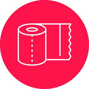 Tissue Roll Creative Icons Design