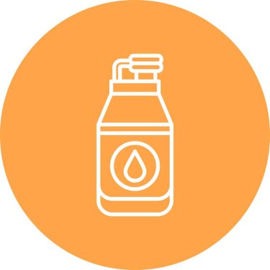 Water Bottle Creative Icons Design