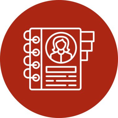 Address Book Creative Icons Design