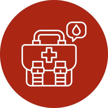 First Aid Kit Creative Icons Design