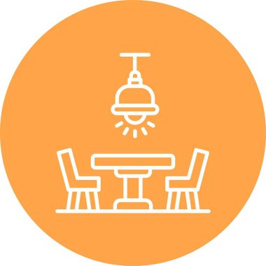 Dining Table Creative Icons Design