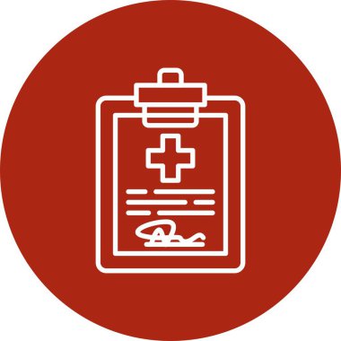 Health Report Creative Icons Design