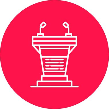 Podium Creative Icons Design