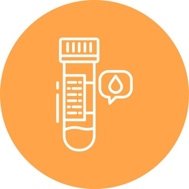 Blood Sample Creative Icons Design