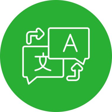 Language Creative Icons Design