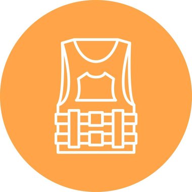 Bulletproof Vest Creative Icons Design