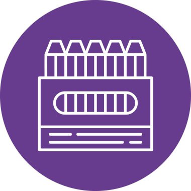 Crayons Creative Icons Design