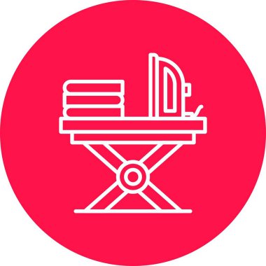 Iron Table Creative Icons Design