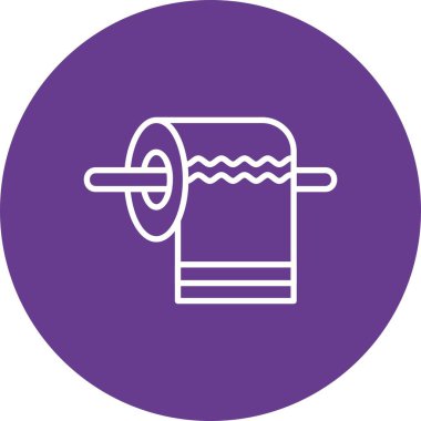 Toilet Paper Creative Icons Design