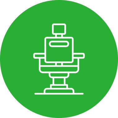 Barber Chair Creative Icons Design