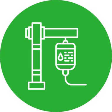 Blood Transfusion Creative Icons Design