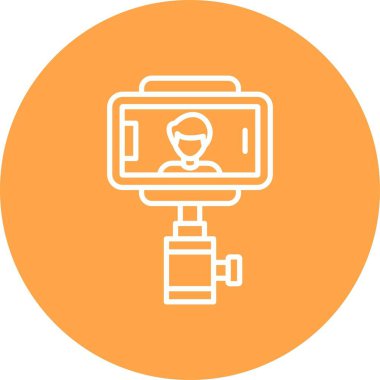 Selfie Stick Creative Icons Design