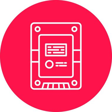 Solid State Drive Creative Icons Design