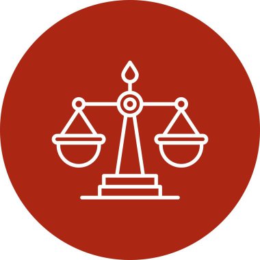 Law Creative Icons Design