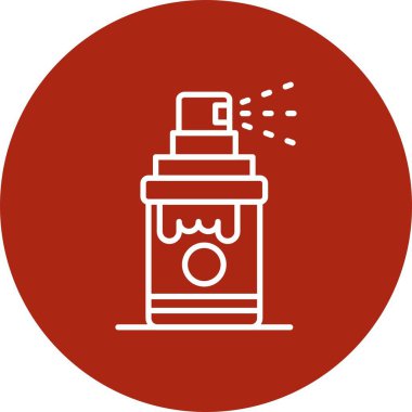 Paint Spray Creative Icons Design