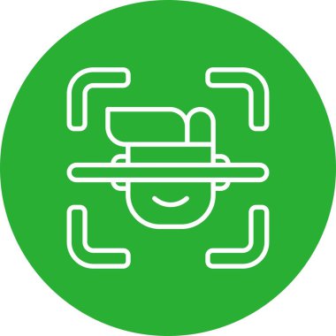 Biometric Creative Icons Design