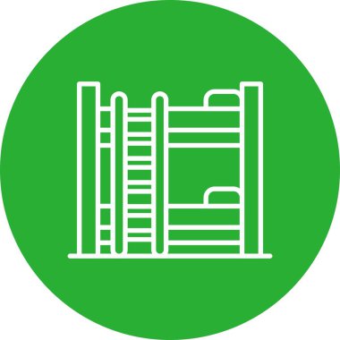 Bunk Bed Creative Icons Design