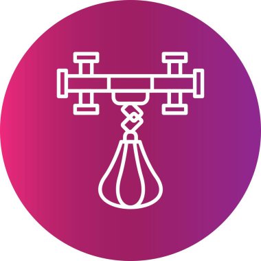 Punching Ball Creative Icons Desig