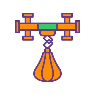 Punching Ball Creative Icons Desig
