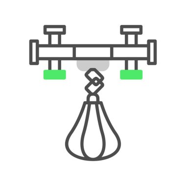 Punching Ball Creative Icons Desig