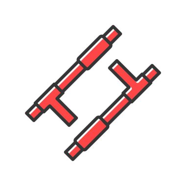 Tonfa Creative Icons Desig