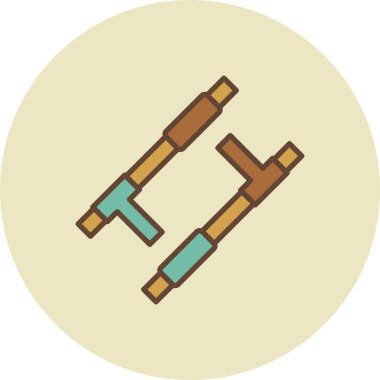 Tonfa Creative Icons Desig