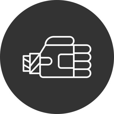 Muay Thai Creative Icons Desig