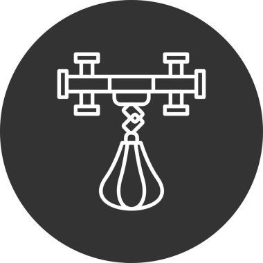 Punching Ball Creative Icons Desig