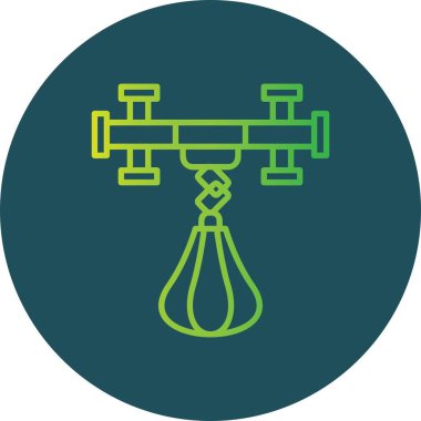 Punching Ball Creative Icons Desig