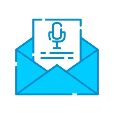 Voice Email Creative Icons Desig