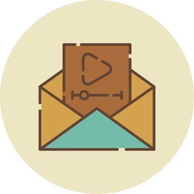  Video Email Creative Icons Desig